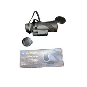 Starscope Monocular Telescope 10x Fixed Zoom 100m /1000m Field of View